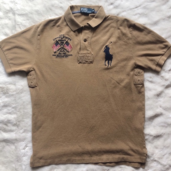 Polo Ralph Lauren Other - Polo Ralph Lauren Stylish USA Brown Polo Shirt